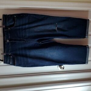New Plus Size Distressed Jeans Size 22